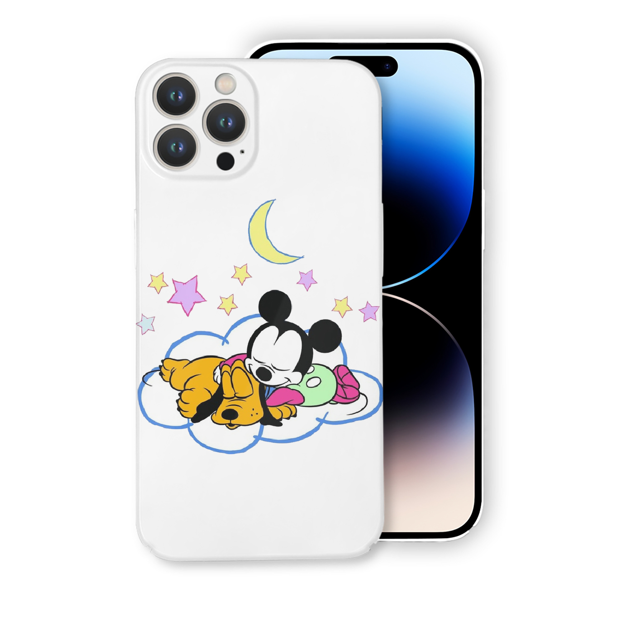 （画像用） ミッキーマウス Mickey Mouse 【iPhone 14シリーズ対応】ハードケース